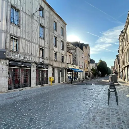 Le 1732, Coeur D'histoire, Duplex Au Calme Rouen
