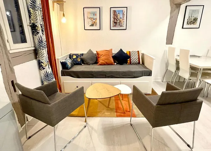 Le 1732, Coeur D'histoire, Duplex Au Calme Apartment Rouen