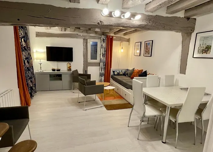 Apartment Le 1732, Coeur D'histoire, Duplex Au Calme Rouen