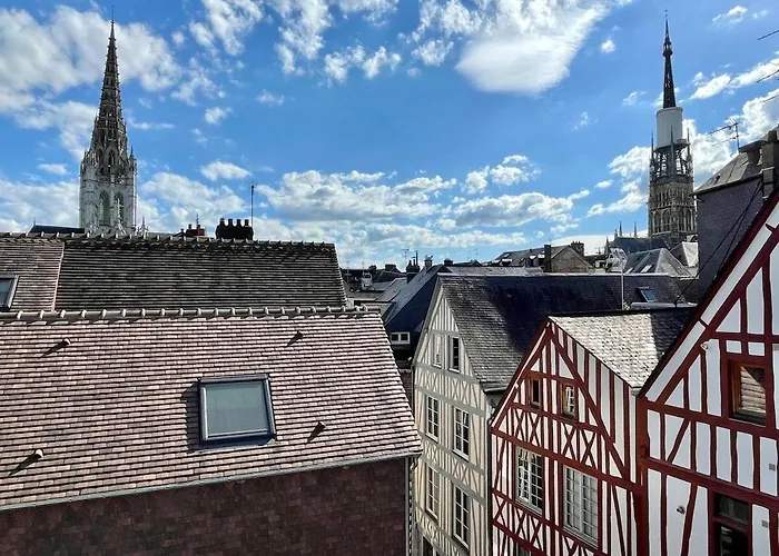 Le 1732, Coeur D'histoire, Duplex Au Calme *