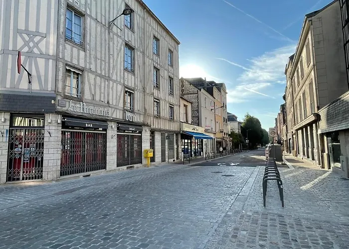 Le 1732, Coeur D'histoire, Duplex Au Calme Ρουέν